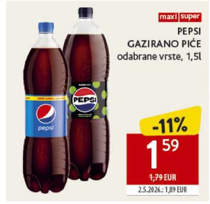Pepsi gazirano pice