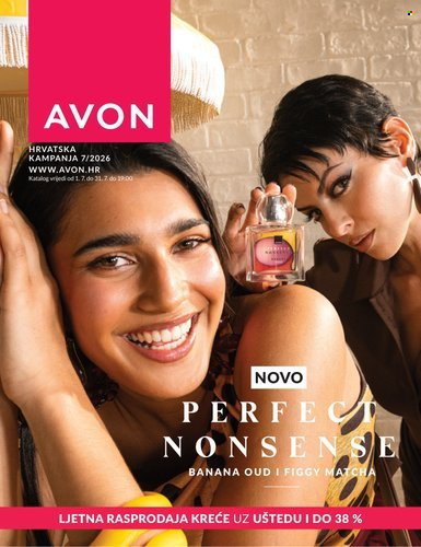 Leták Avon - 1.7.2026 - 31.7.2026. Strana 1