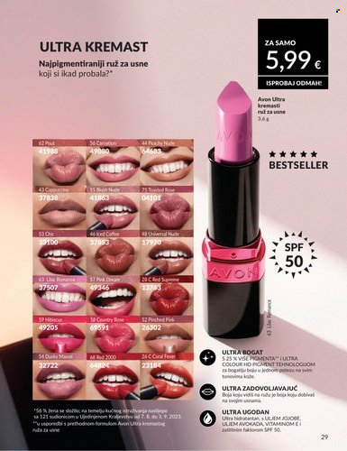 Leták Avon - 1.7.2026 - 31.7.2026. Strana 29