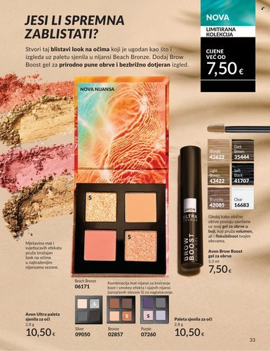 Leták Avon - 1.7.2026 - 31.7.2026. Strana 33