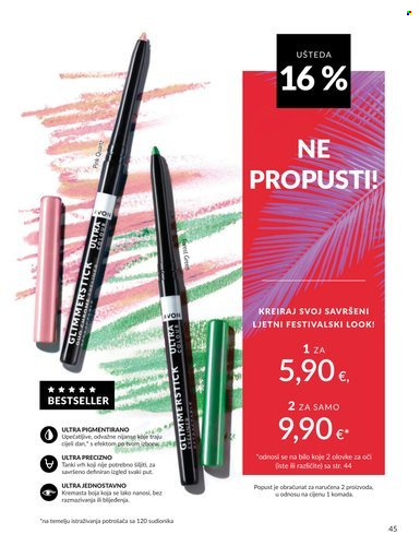 Leták Avon - 1.7.2026 - 31.7.2026. Strana 45