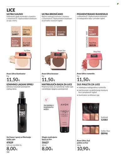 Leták Avon - 1.7.2026 - 31.7.2026. Strana 58