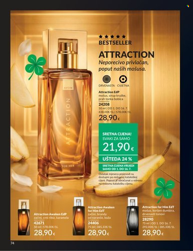 Leták Avon - 1.7.2026 - 31.7.2026. Strana 74