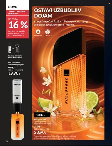 Leták Avon - 1.7.2026 - 31.7.2026. Strana 78
