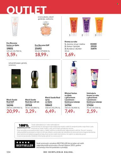 Leták Avon - 1.7.2026 - 31.7.2026. Strana 134