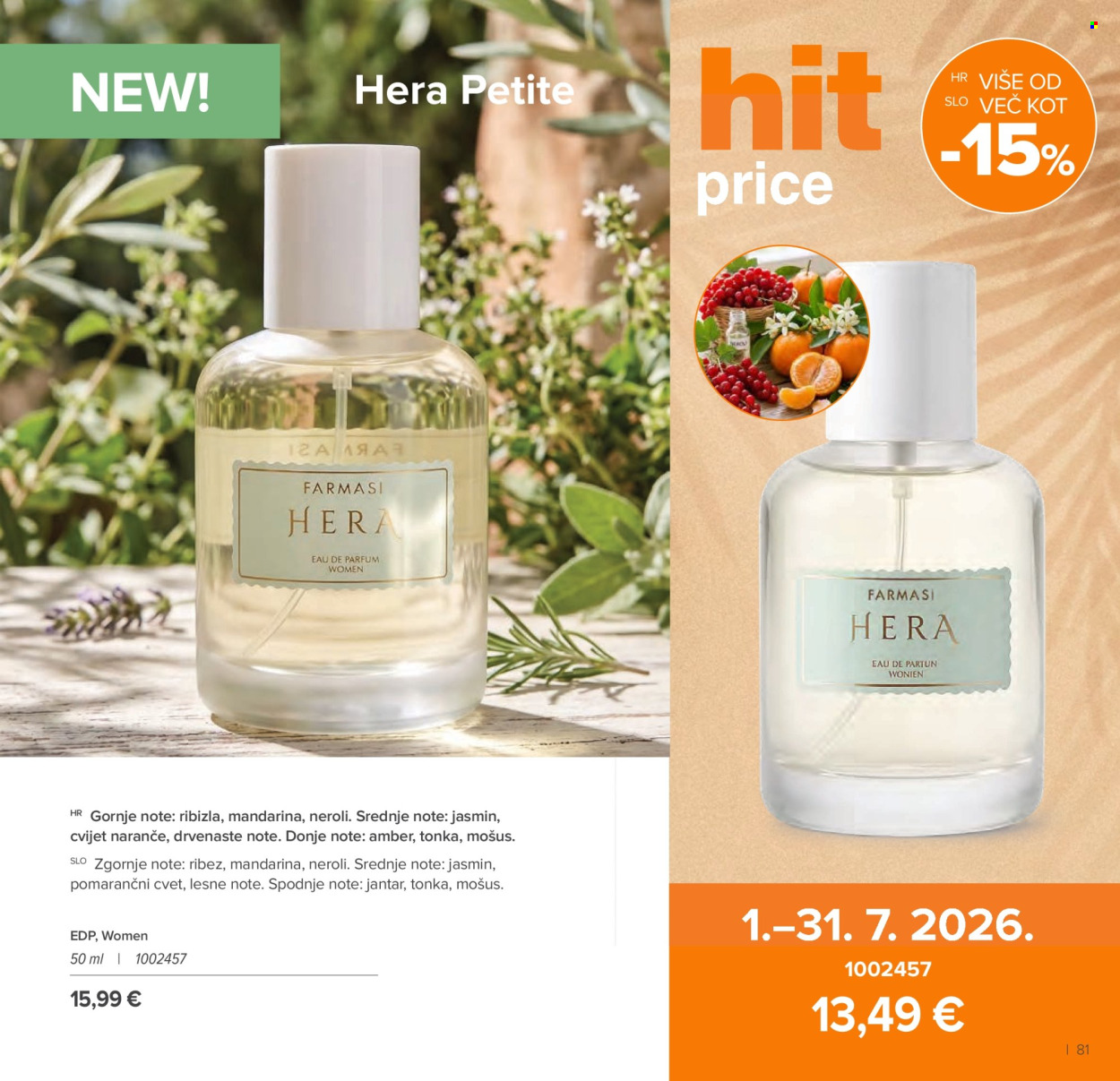 Farmasi katalog - 01.07.2026. - 31.08.2026. Stranica 81