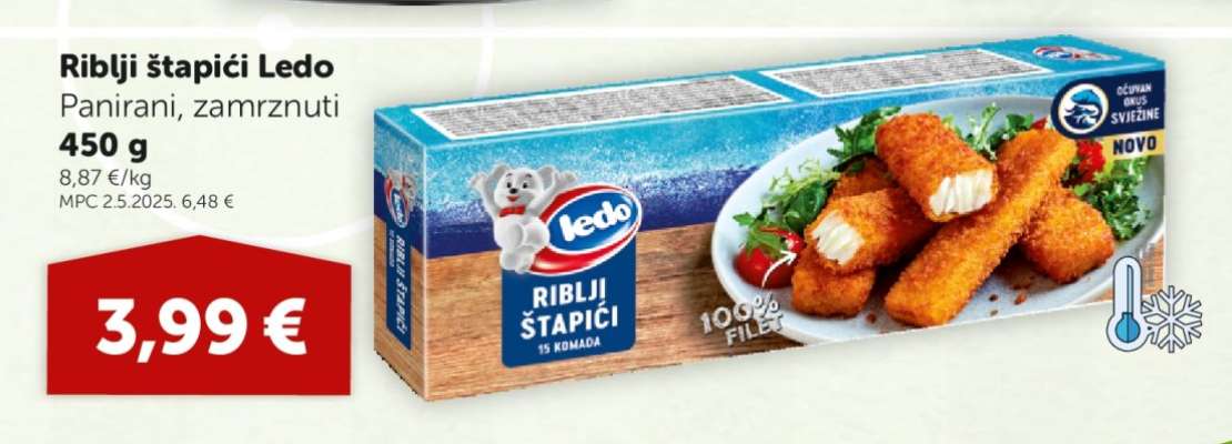 Riblji štapići Ledo