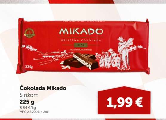 Čokolada Mikado