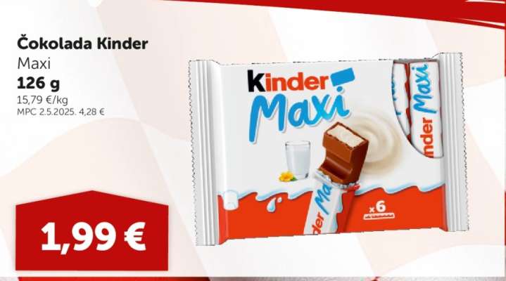 Čokolada Kinder