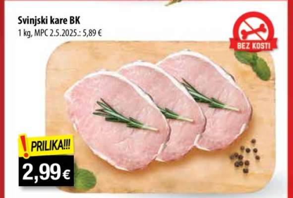 Svinjski kare BK