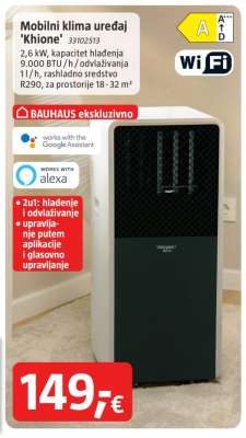 Mobilni klima uređaj 'Khione'