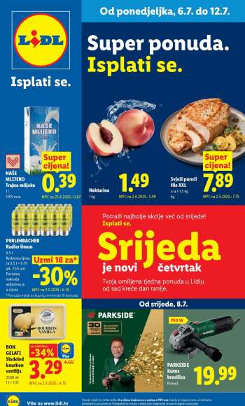 Lidl katalog - 06.07.2026. - 12.07.2026.
