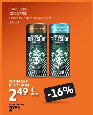 STARBUCKS ICE COFFEE