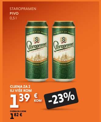 STAROPRAMEN PIVO