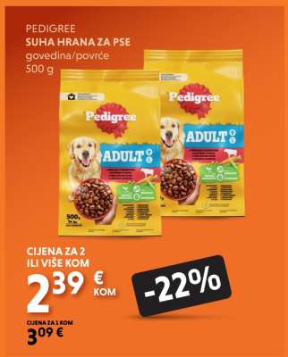 PEDIGREE SUHA HRANA ZA PSE