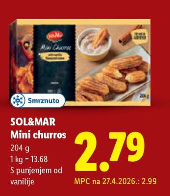 SOL&MAR Mini churros