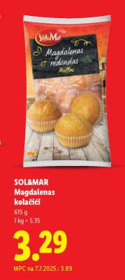 SOL&MAR Magdalenas kolačići