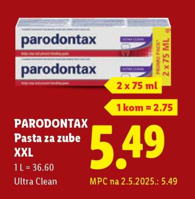 Parodontax Pasta za zube XXL