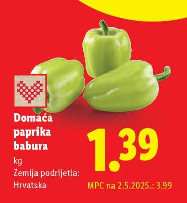 Domaća paprika Babura