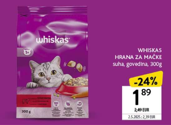 WHISKAS Hrana za mačke