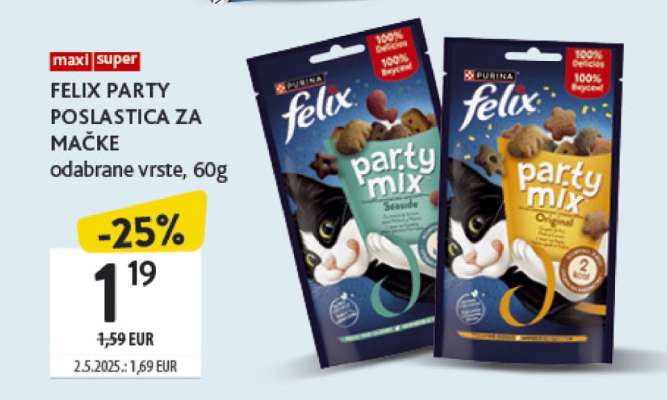 FELIX PARTY POSLASTICA ZA MAČKE