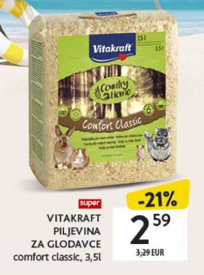 VITAKRAFT Piljevina za glodavce
