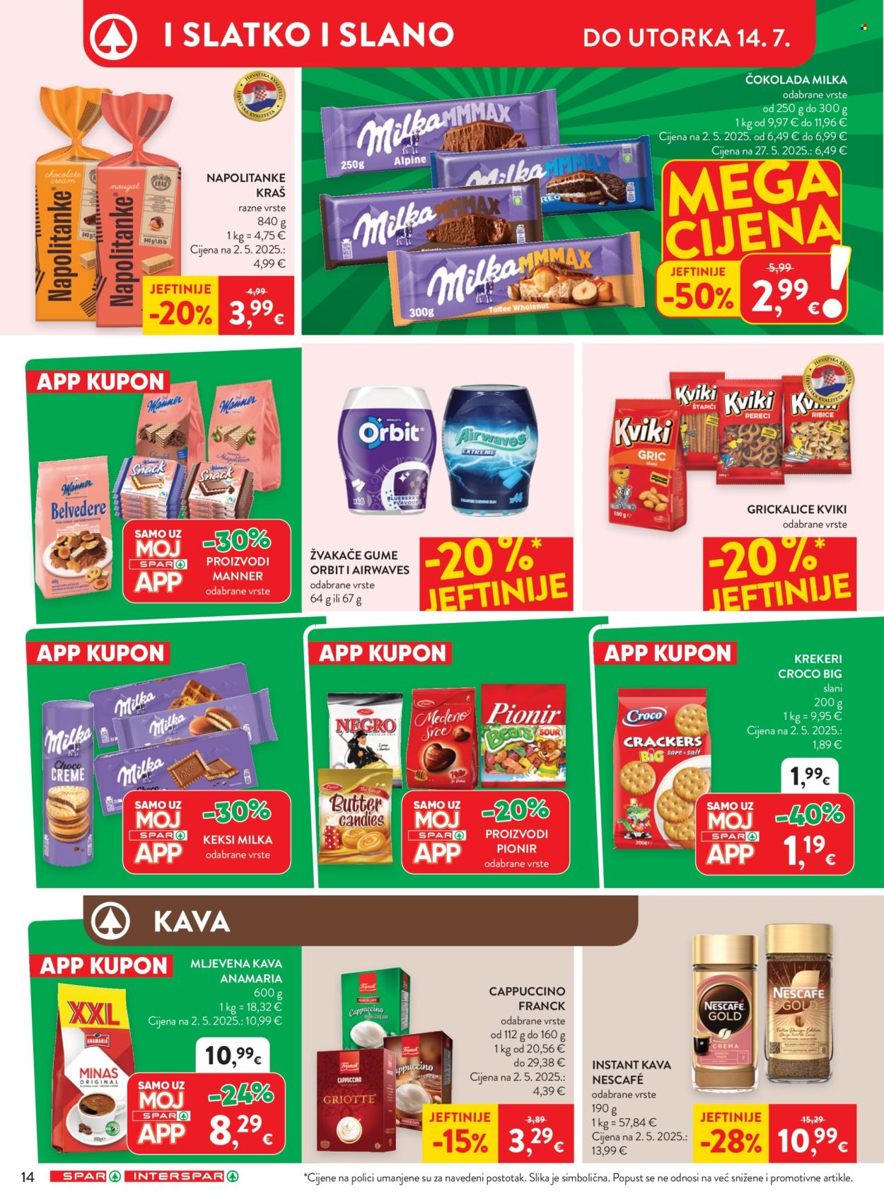 INTERSPAR katalog - 08.07.2026. - 14.07.2026. Stranica 27