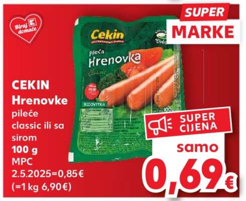 CEKIN HRENOVKE