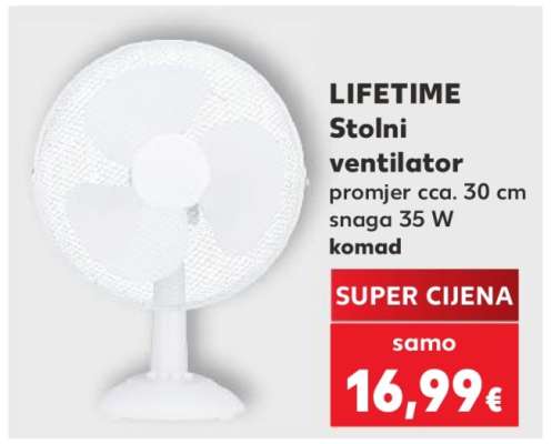 LIFETIME Stolni ventilator