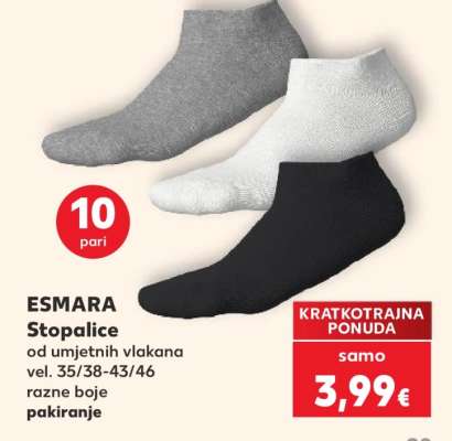 ESMARA Stopalice