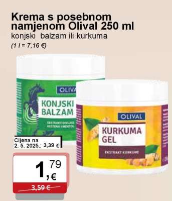 Krema s posebnim namjenom Olival 250 ml