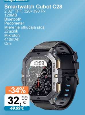 Smartwatch Cubot C28