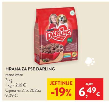 Hrana za pse Darling