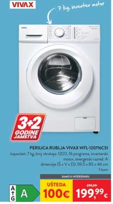 PERILICA RUBLJA VIVAX WFL-120716CSI