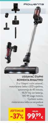 Usisavač štapni Rowenta RH6A7WO