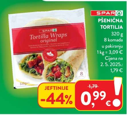 Pšenična Tortilja
