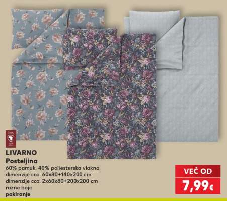 LIVARNO Posteljina