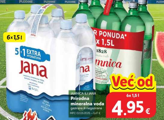 JAMNICA ili JANA Prirodna mineralna voda