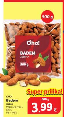 OHO! Badem jezgra