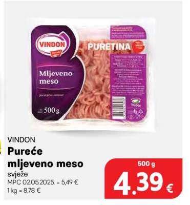 Pureće mljeveno meso