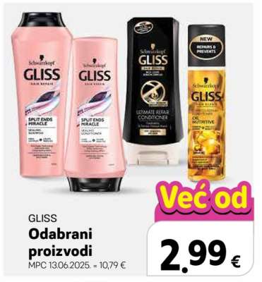 GLISS Odabrani proizvodi