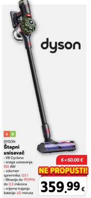 DYSON Štapni usisavač