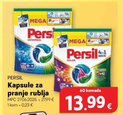 PERSIL Kapsule za pranje rublja