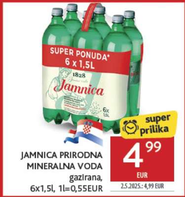 Jamnica Prirodna mineralna voda