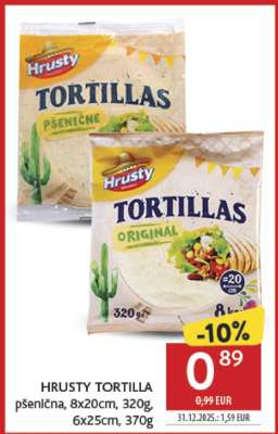 HRUSTY TORTILLA