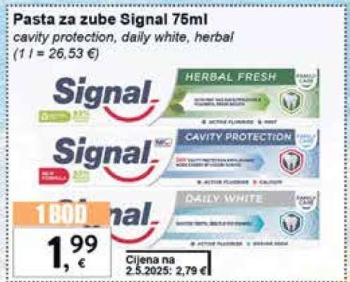 Pasta za zube Signal 75ml