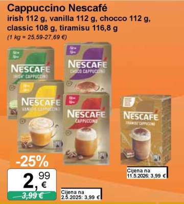 Cappuccino Nescafé