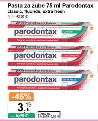 Pasta za zube 75 ml Parodontax