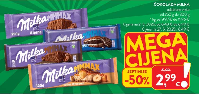 Čokolada Milka