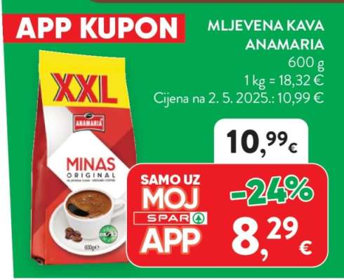 Mljevena kava Anamaria